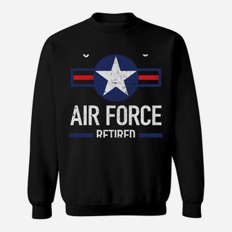 United States Retired Air Force Military Retirement Shirt Sweatshirt | Crazezy