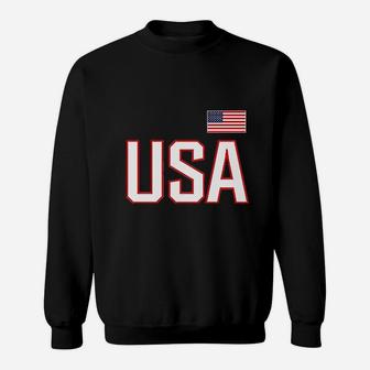 Usa Flag Lover Sweatshirt | Crazezy AU