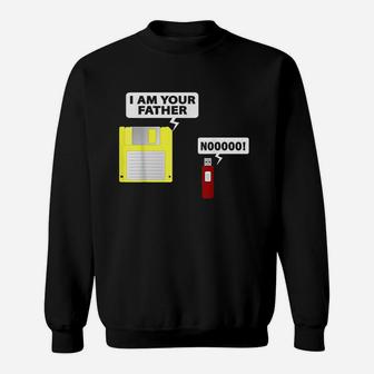 Usb Floppy Disk Funny Geek Computer Sweatshirt - Thegiftio UK