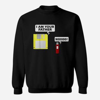 Usb Floppy Disk Funny Geek Sweatshirt - Thegiftio UK