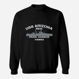 Uss Arizona Bb39 Sweatshirt | Crazezy CA