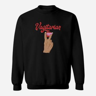 Vagitarian Lgbt Lesbian And Gays Design Sweatshirt - Monsterry CA