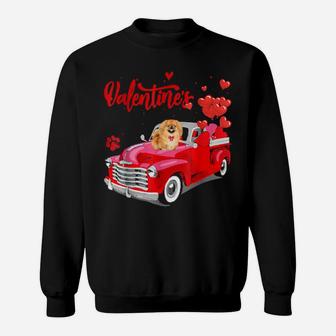 Valentines Poodles Sweatshirt - Monsterry