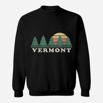 Vermont Vt Vintage Graphic Tee Retro 70S Design Sweatshirt | Crazezy AU
