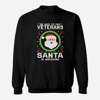 Veterans Santa Sweatshirt - Monsterry