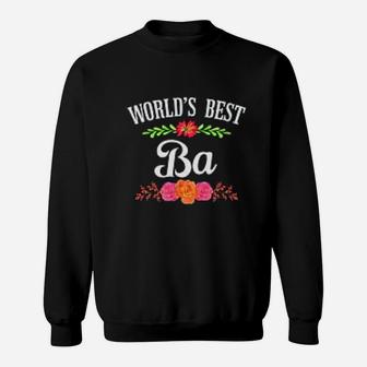 Vietnamese Ba Worlds Best Grandma Sweatshirt - Thegiftio UK