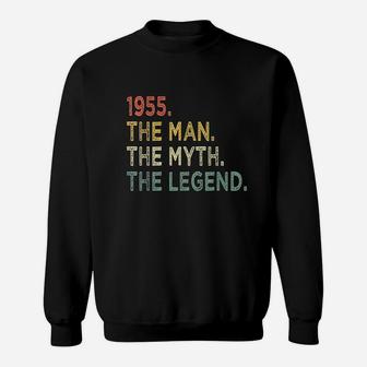 Vintage 1955 Birthday Sweatshirt | Crazezy CA