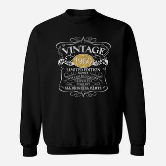 Vintage 1960 61St Birthday Gift Original Design Sweatshirt | Crazezy CA