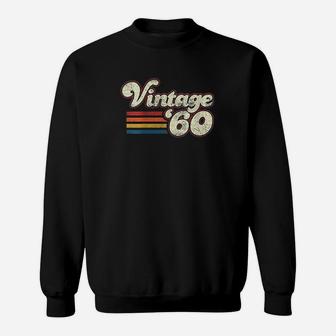 Vintage 1960 61St Birthday Sweatshirt | Crazezy AU