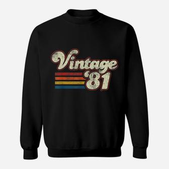 Vintage 1981 39Th Birthday Sweatshirt | Crazezy
