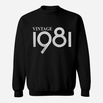 Vintage 1981 Casual Sweatshirt | Crazezy CA