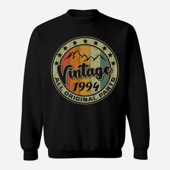 Vintage 1994 Retro 27 Year Old Gift 27Th Birthday Sweatshirt | Crazezy