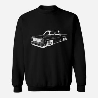 Vintage 7387 Mini C10 Truck Slammed Graphic Sweatshirt | Crazezy AU