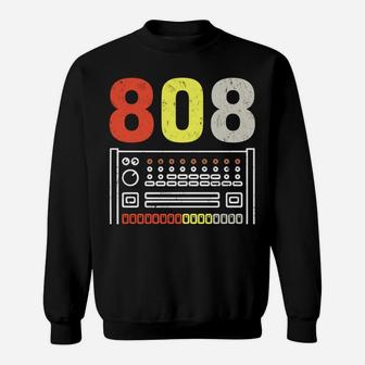 Vintage 808 Roland Drum Machine Gift For Men Women Drum Sweatshirt | Crazezy