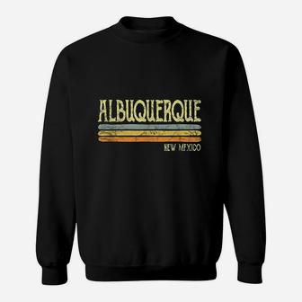 Vintage Albuquerque New Mexico Nm Love Gift Souvenir Sweatshirt | Crazezy DE