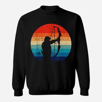 Vintage Archery Archer Bow Hunting Sweatshirt | Crazezy DE