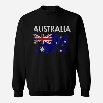 Vintage Australia Australian Flag Sweatshirt | Crazezy CA