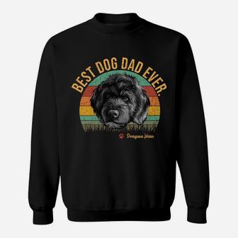 Vintage Best Portuguese Water Dad Ever Gift For Dog Lover Sweatshirt | Crazezy UK