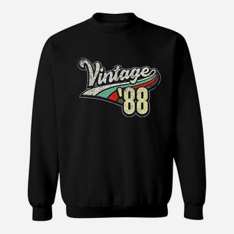 Vintage Born In 1988 Sweatshirt | Crazezy