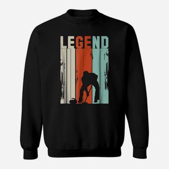 Vintage Curling Tshirt Legend Tee Curler Team Tee Sweatshirt | Crazezy DE