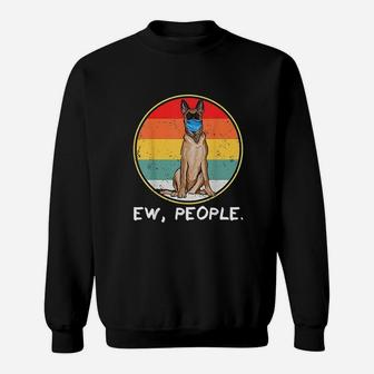 Vintage Ew People Belgian Malinoi Dog Sweatshirt | Crazezy AU