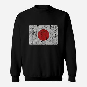 Vintage Japanese Flag Of Japan Souvenir Gift Sweatshirt | Crazezy CA