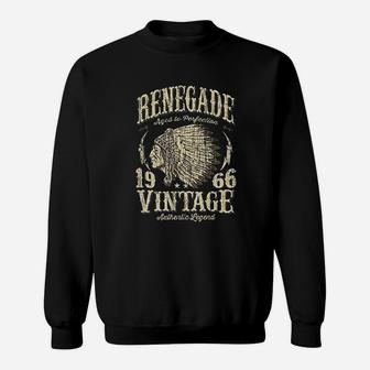 Vintage Made In 1966 55Th Birthday Sweatshirt | Crazezy