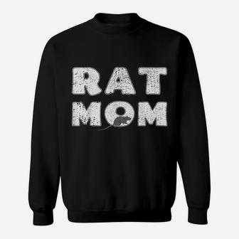 Vintage Rat Mom Mothers Day Gift Sweatshirt | Crazezy DE
