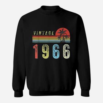 Vintage Retro 1966  55Th Birthday Sweatshirt | Crazezy CA