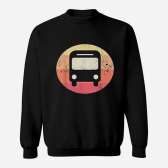 Vintage Retro Bus Driver Sweatshirt | Crazezy