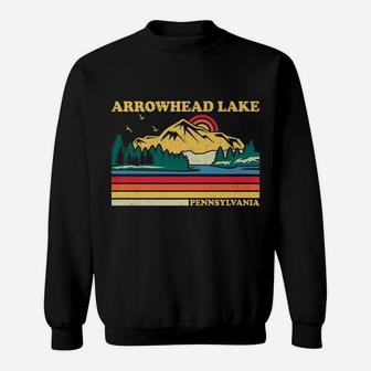 Vintage Retro Family Vacation Pennsylvania Arrowhead Lake Sweatshirt | Crazezy DE
