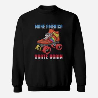 Vintage Roller Skating Disco Sweatshirt | Crazezy