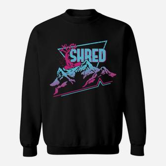 Vintage Snowboard Clothes 80S 90S Retro Snowboarding Outfit Sweatshirt Sweatshirt | Crazezy