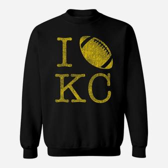 Vintage Sunday Funday Tshirt I Love Kansas City Kc Football Sweatshirt | Crazezy UK