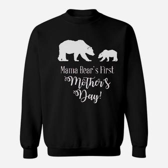 We Matchmama Bears First Mothers Day Sweatshirt | Crazezy