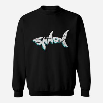 Week Of The Shark Vintage Love Sharks Sweatshirt | Crazezy DE