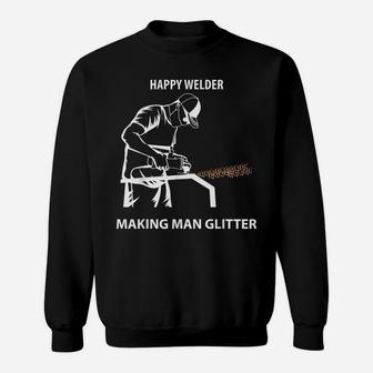 Welder Car Fabricator And Builder, Funny Quote Sayin For Men Sweatshirt | Crazezy DE