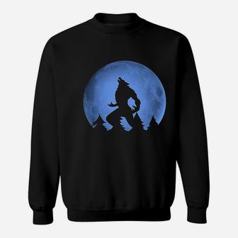 Werewolf Blue Moon Wolf Full Moon Sweatshirt - Thegiftio UK