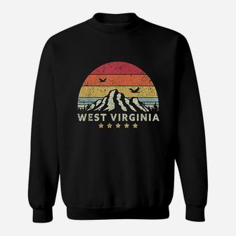 West Virginia Retro Style Wv Usa Sweatshirt | Crazezy AU