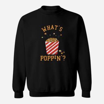 What's Popping Popcorn Sweatshirt - Thegiftio UK