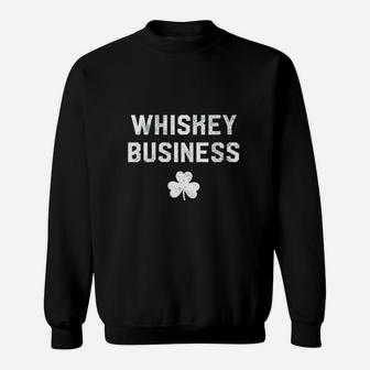 Whiskey Business St Pattys Day Sweatshirt - Thegiftio UK