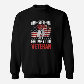 Wife Of A Grumpy Old Sweatshirt | Crazezy DE