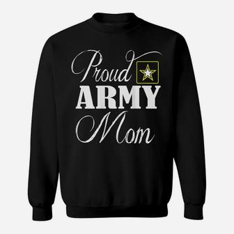 Womens Army Mom Shirt - Proud Army Mom Sweatshirt | Crazezy