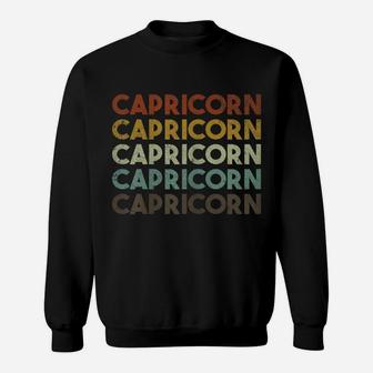 Womens Capricorn Zodiac Astrology Sign Birthday Gift Woman Sweatshirt | Crazezy DE