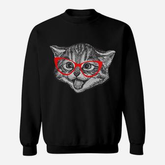 Womens Cat Lovers Will Love This Sweatshirt | Crazezy