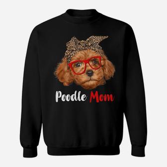 Womens Funny Poodle Mom Gift For Dog Lovers - Mother's Day Gift Sweatshirt | Crazezy UK