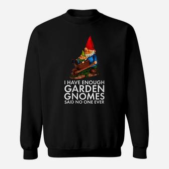 Womens Garden Gnomies T Shirt | Fun Gardeners Humor Gift Gardening Sweatshirt | Crazezy AU