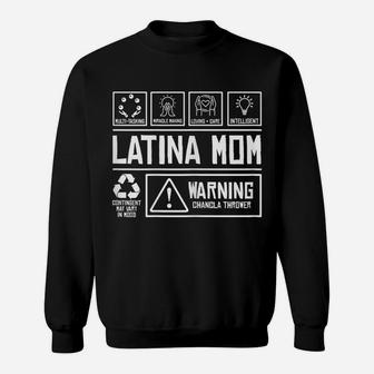Womens Latina Mom Cool Spanish Girl Proud Hispanic Women Gift Sweatshirt | Crazezy AU