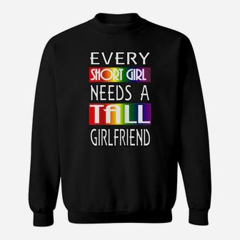 Womens Lgbt Gay Pride Lesbian Couple Shirts Gift Valentines Day Sweatshirt | Crazezy
