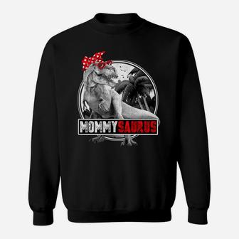 Womens Mommysaurus Shirt Mothers Day Gift T-Rex Mom Dinosaur Sweatshirt | Crazezy